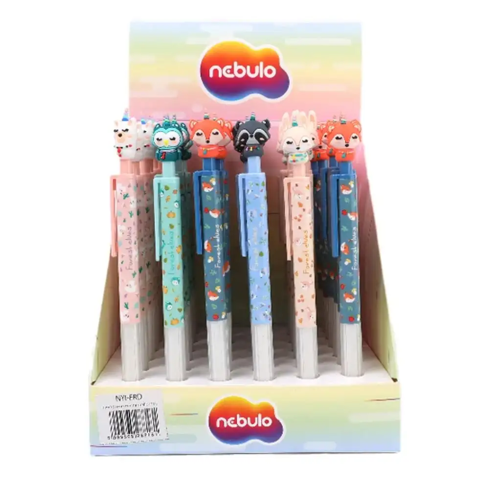 Nebulo: Mechanická ceruzka s lesnými zvieratkami, 0,5 mm, rôzne druhy, 1 ks