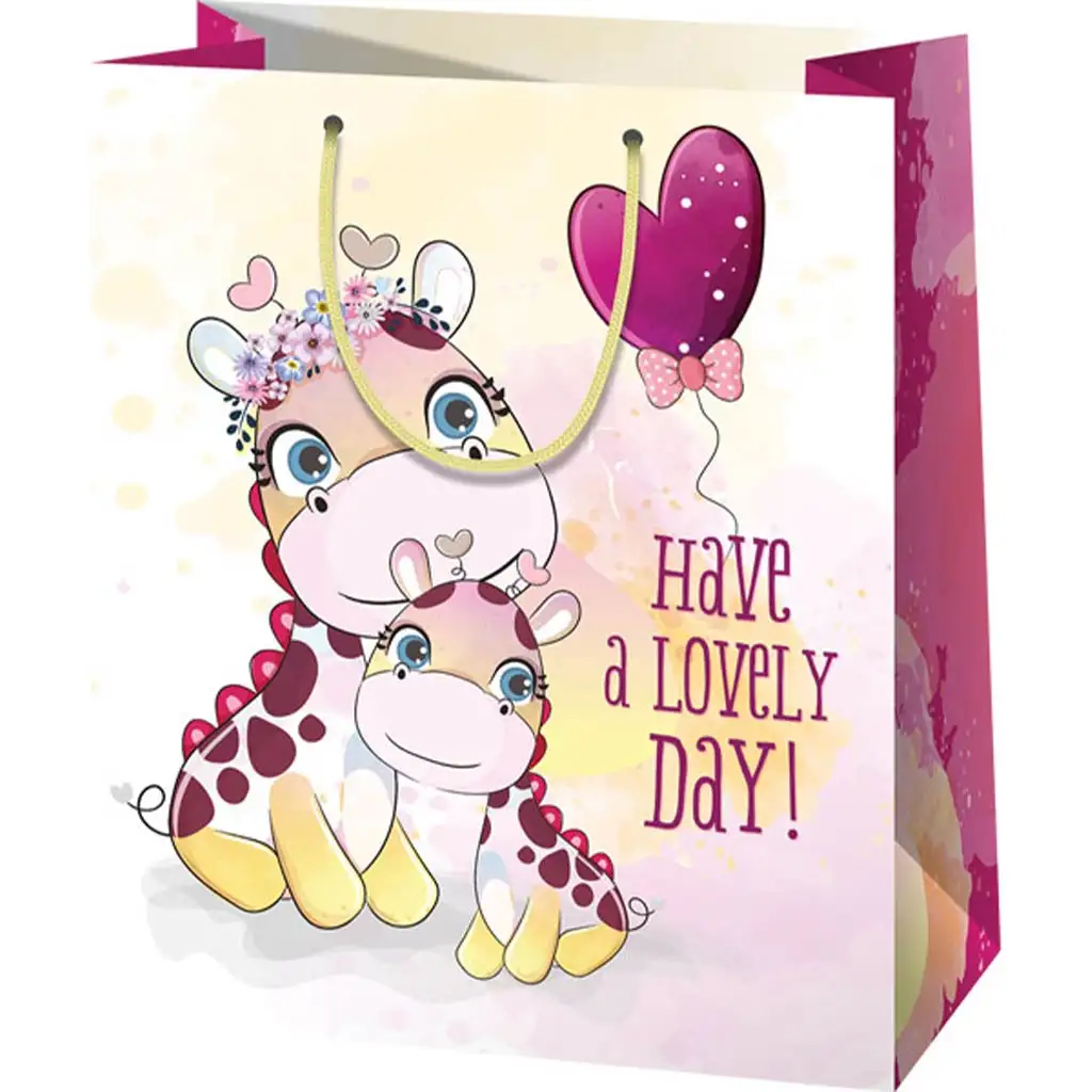 Nech je tvoj deň krásny! stredne veľká darčeková taška 18x23x10cm