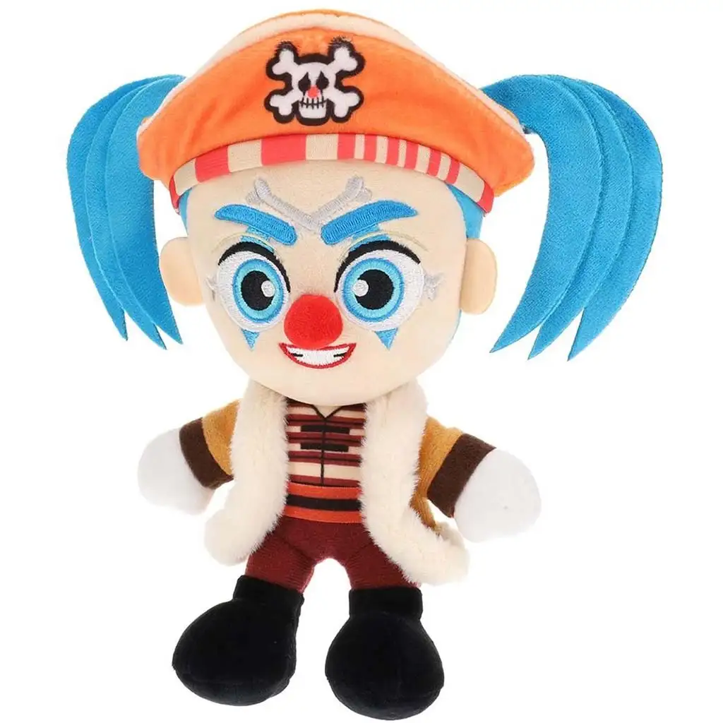 Netflix: One Piece - Plyšová figúrka postavy Buggy 20 cm kép 2