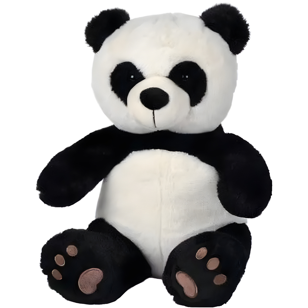 Nicotoy: Sediaca plyšová panda 33 cm - Simba Toys