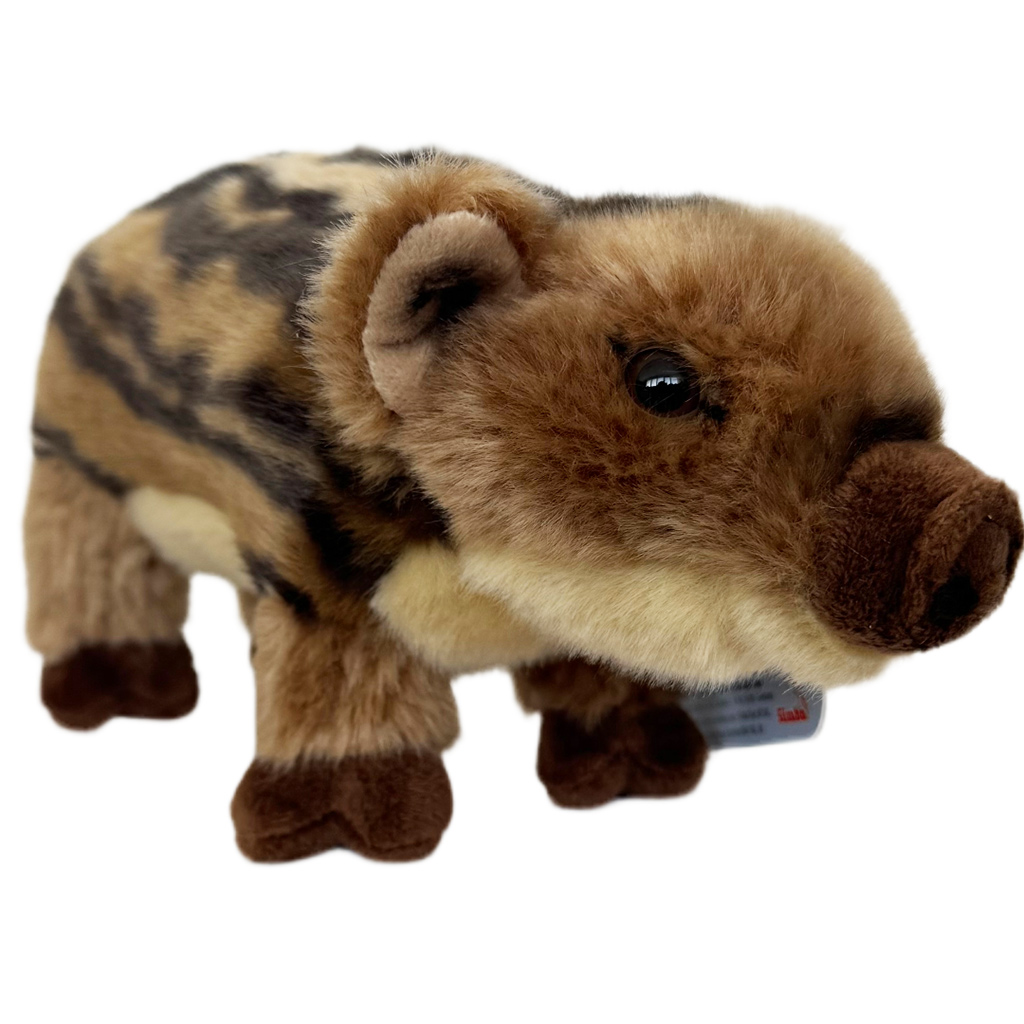 Nicotoy: Stojace plyšové mláďa diviaka 20 cm - Simba Toys