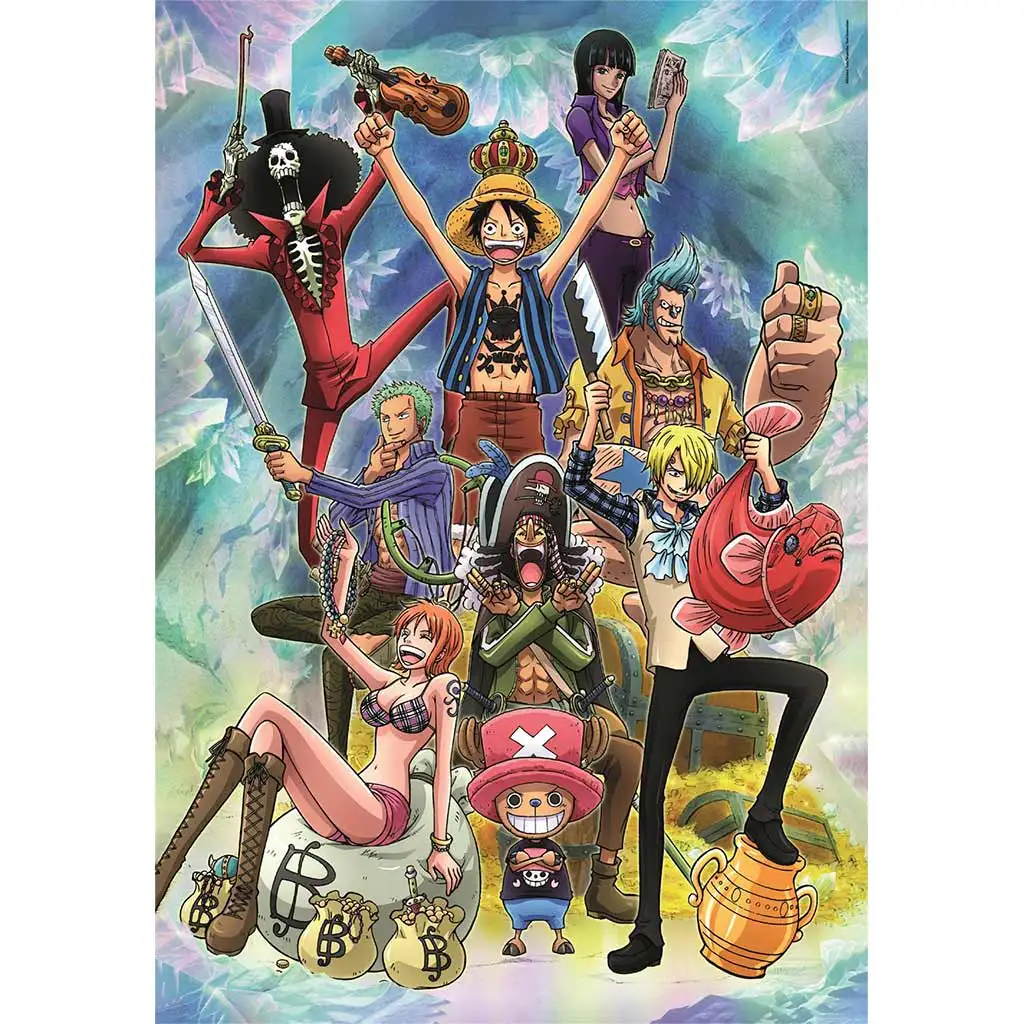 One Piece 1000 dielikové kompaktné puzzle 50x70cm - Clementoni kép 2