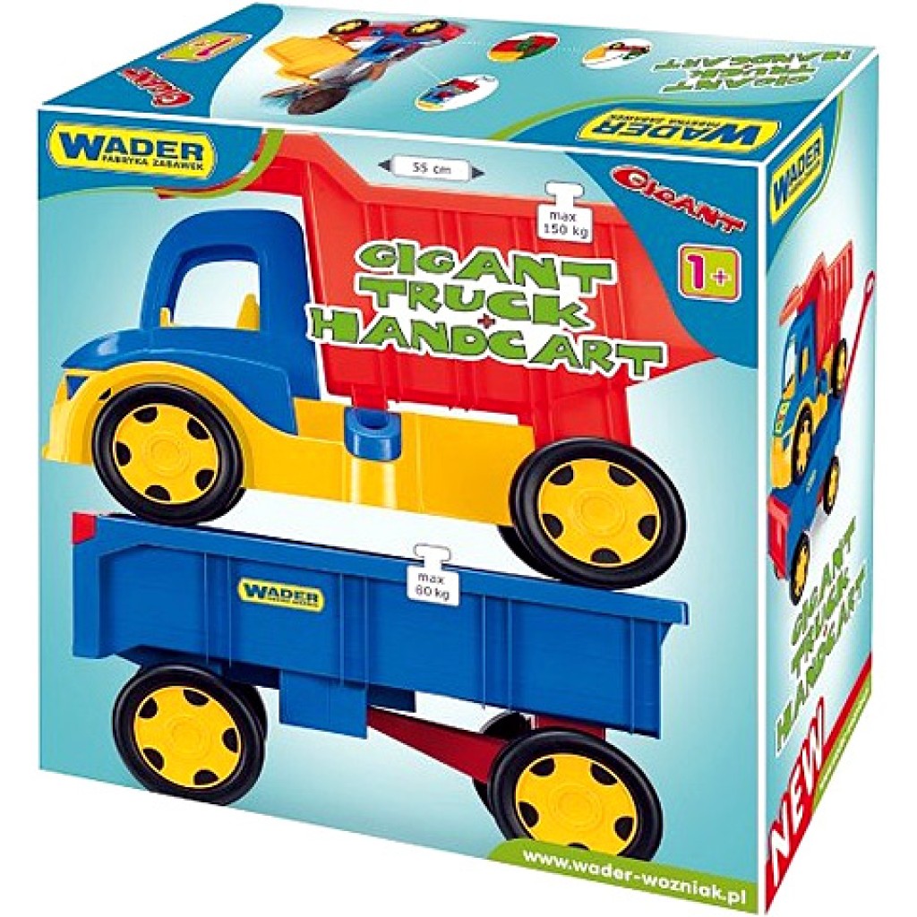Obrovský nákladiak s vozíkom - Wader kép 2