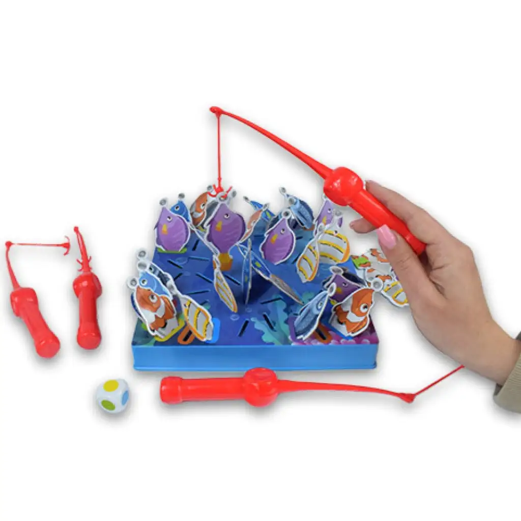 Pamäťová hra s rybami a rybárskymi prútmi kép 4