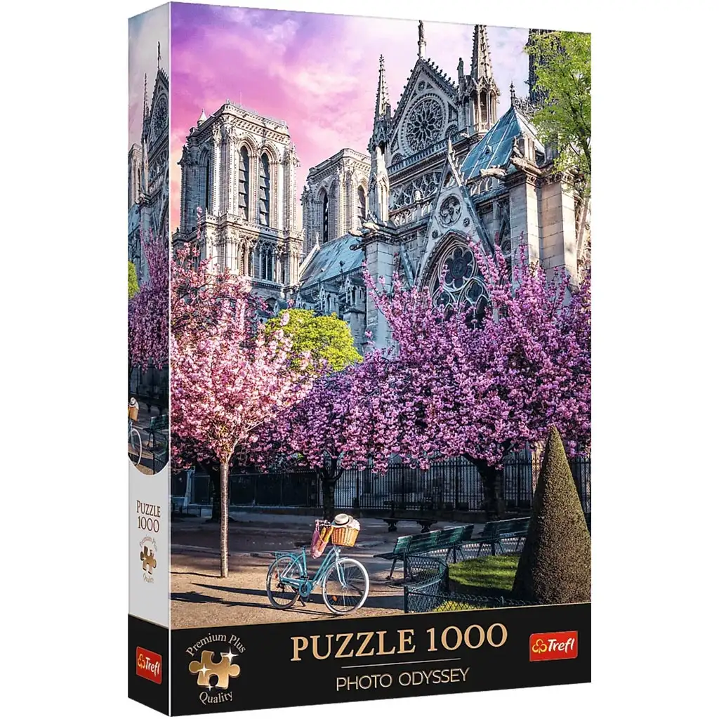 Paríž, Notre Dame 1000-dieliková prémiová puzzle - Trefl