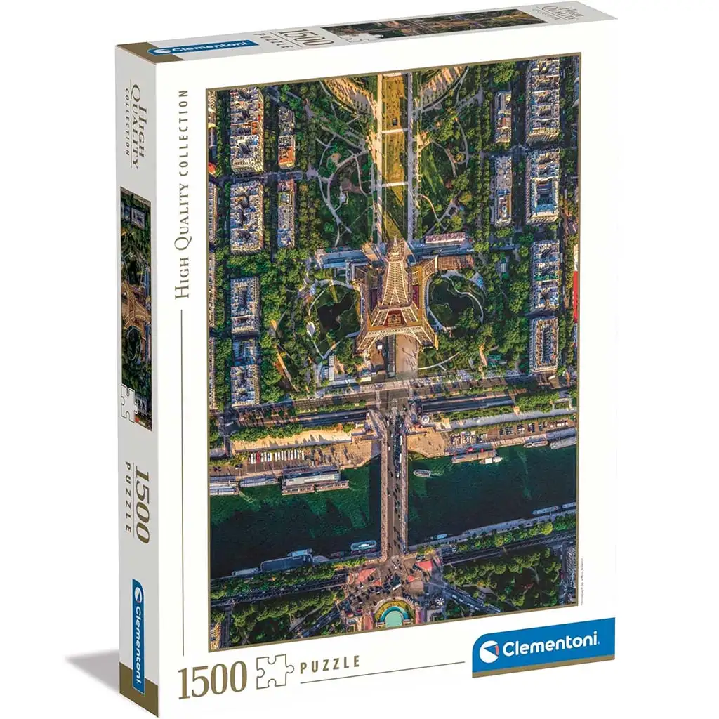 Paríž nad hlavou HQC 1500 dielikov puzzle - Clementoni