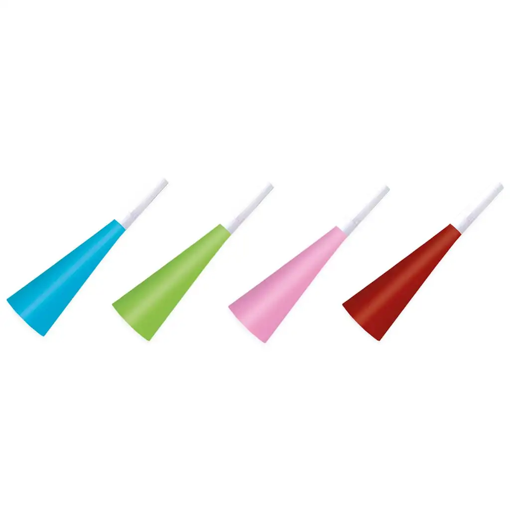 Párty farebné malé trúbky – sada 4 ks