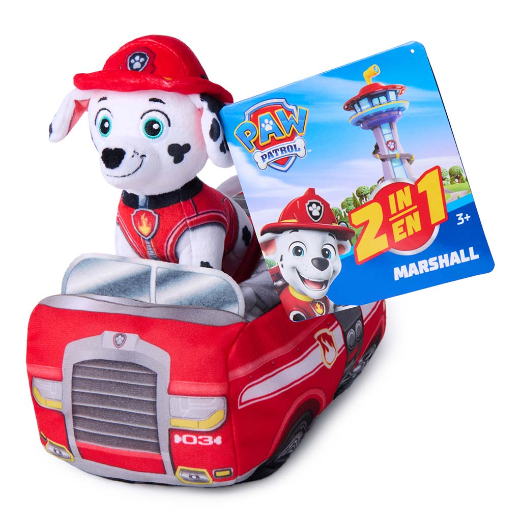 Paw Patrol: 2 v 1 plyšový Marshall - Spin Master