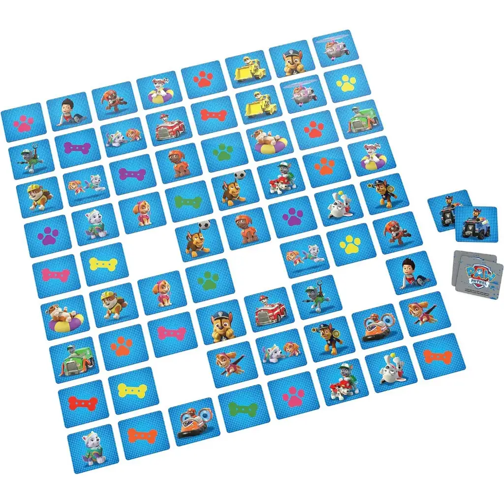 Paw Patrol: 72-dielna pamäťová hra v kovovom kufríku - Spin Master kép 2