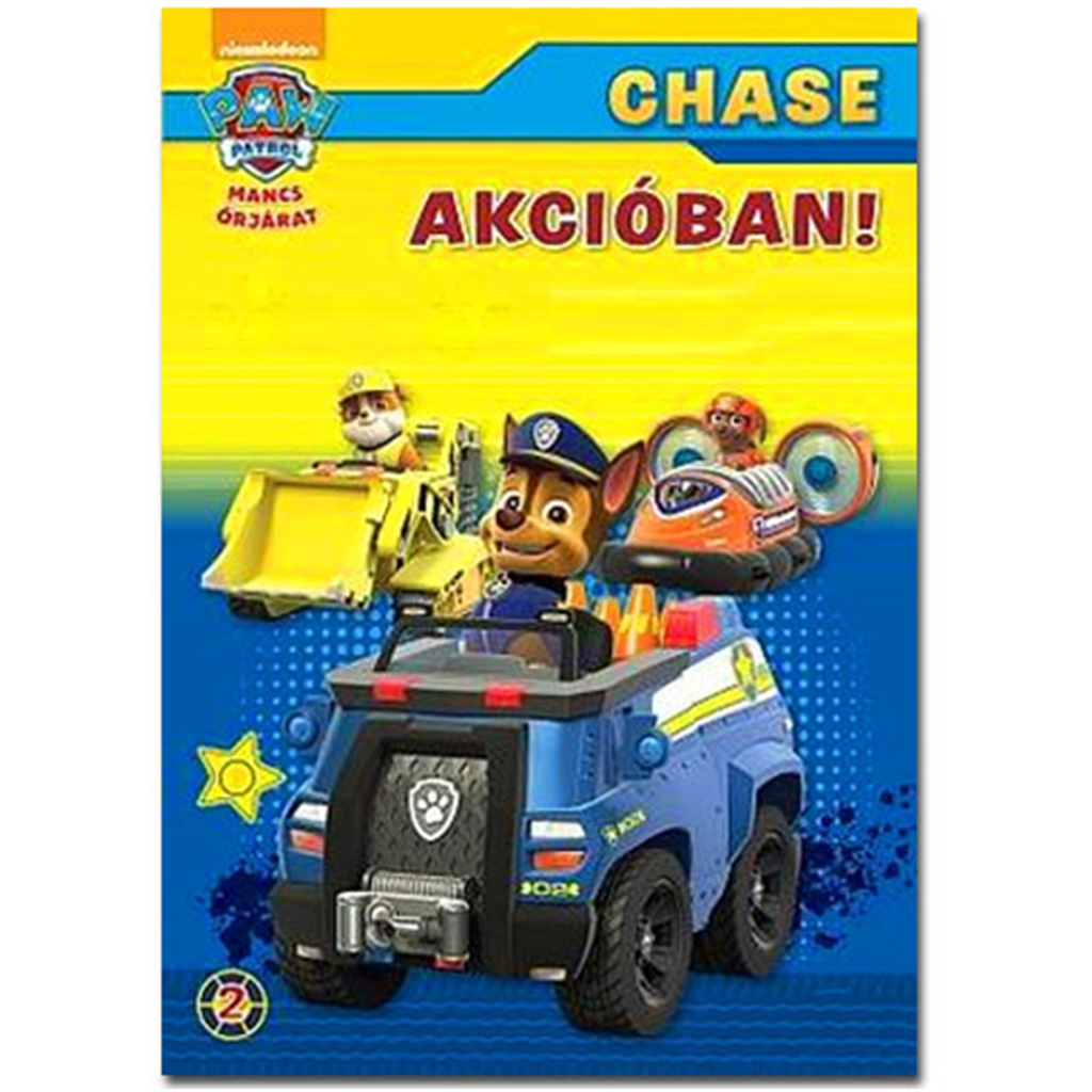 Paw Patrol: Chase v akcii! zošit aktivit