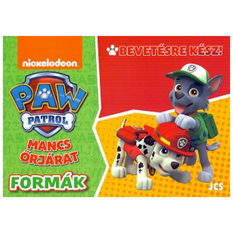 Paw Patrol: Pripravení na akciu! - Pracovný zošit o tvaroch