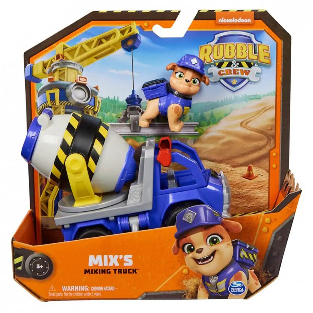 Paw Patrol Rubble & Crew: Rubble Mixer auto - Spin Master
