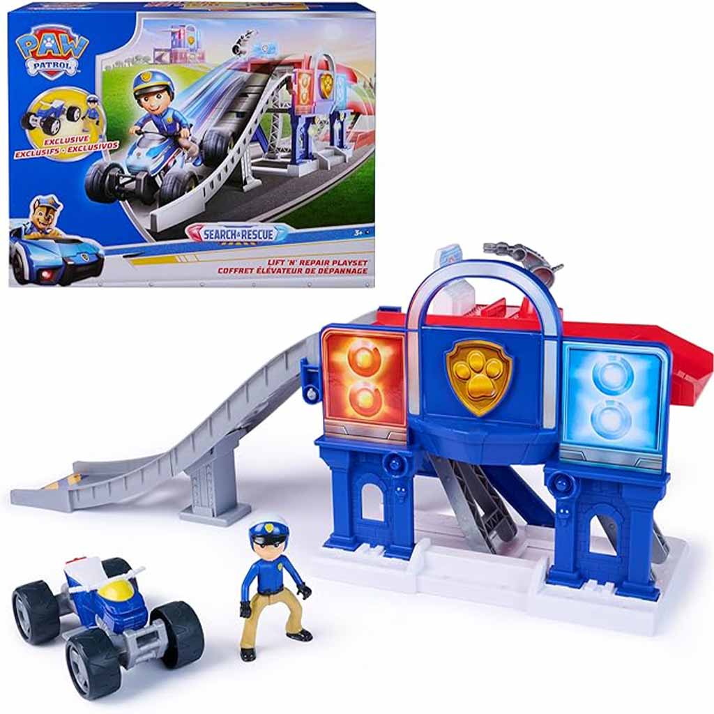 Paw Patrol: Search & Rescue zdvíhacie a montážne herné set - Spin Master
