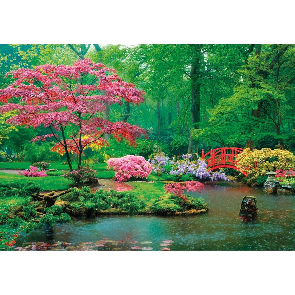 Peace puzzle: Utišujúce dažďové kvapky 500-dielne puzzle - Clementoni kép 2