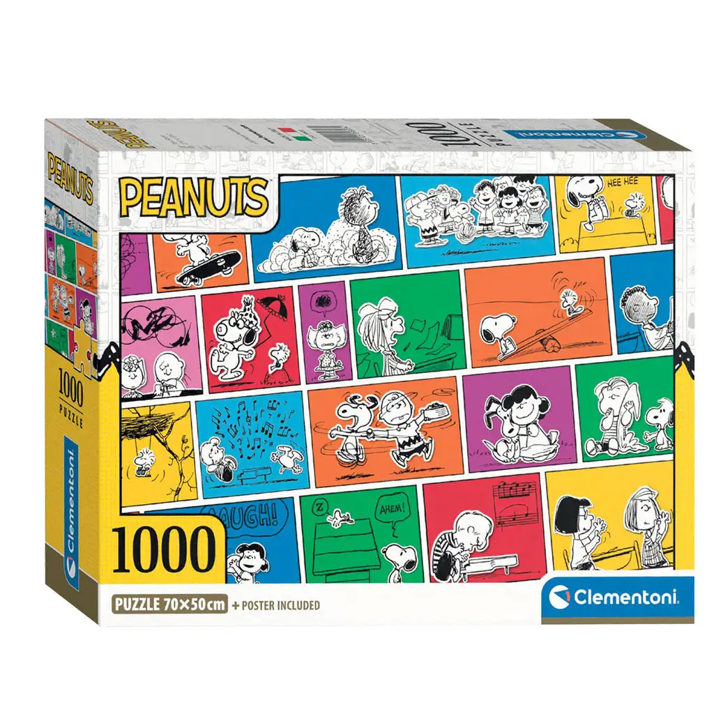 Peanuts komiks 1000 kusov puzzle - Clementoni