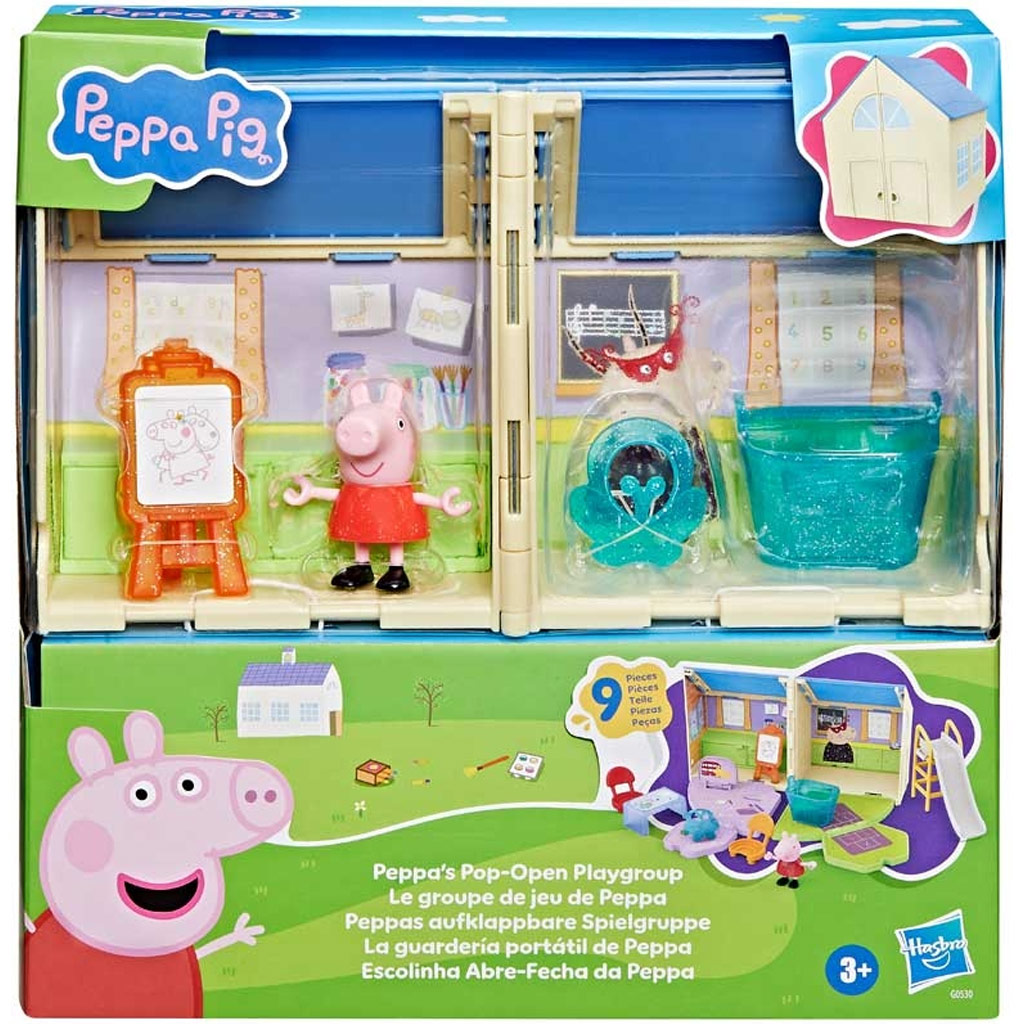 Peppa Pig: Peppina otvárateľná škôlkarská skupina herná súprava - Hasbro