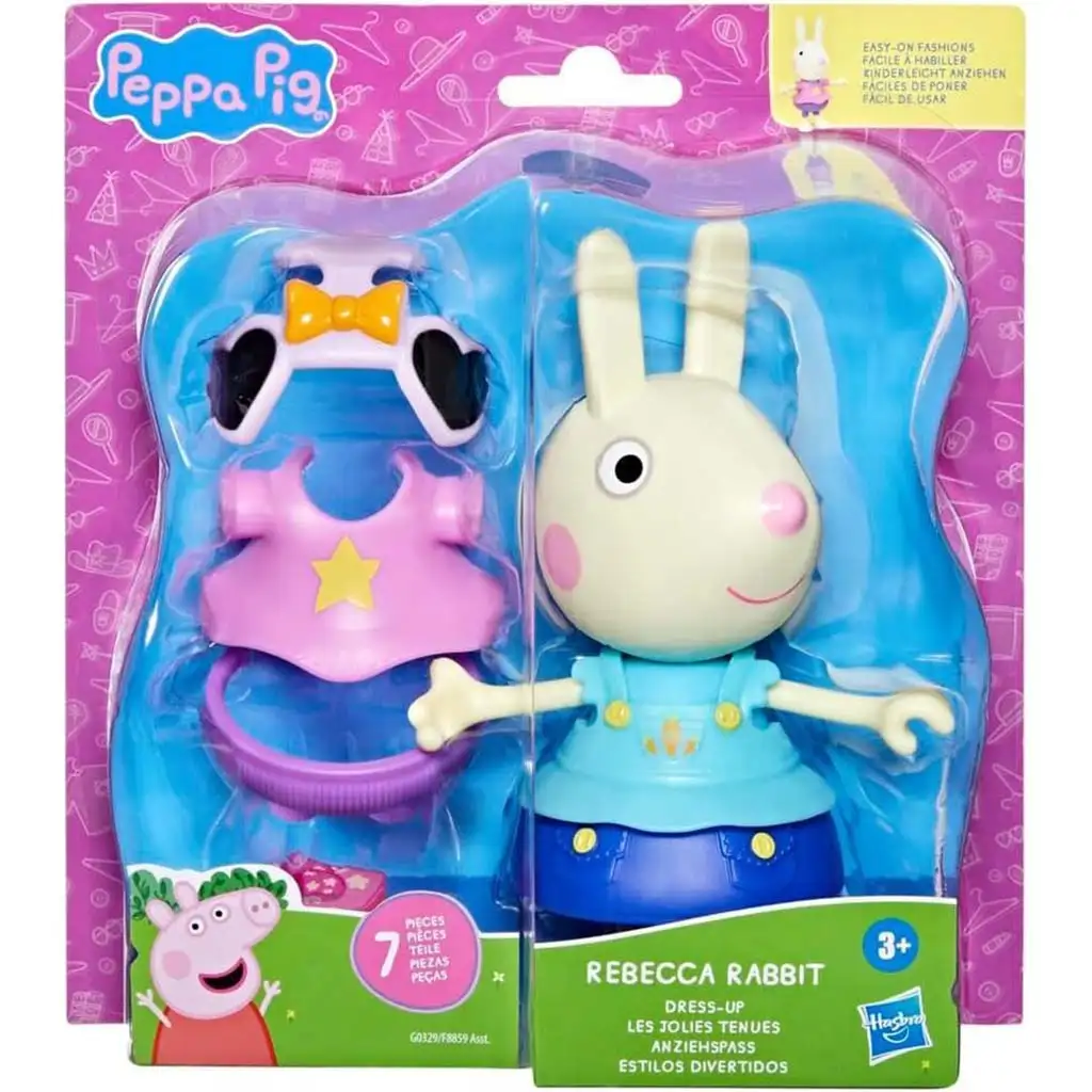 Peppa Prasiatko: Rebecca v kostýme s figúrkami a doplnkami - Hasbro