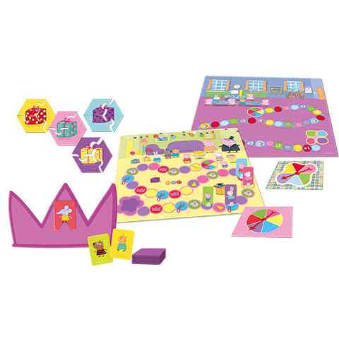 Peppa malac: Party time társasjáték - Trefl kép 2