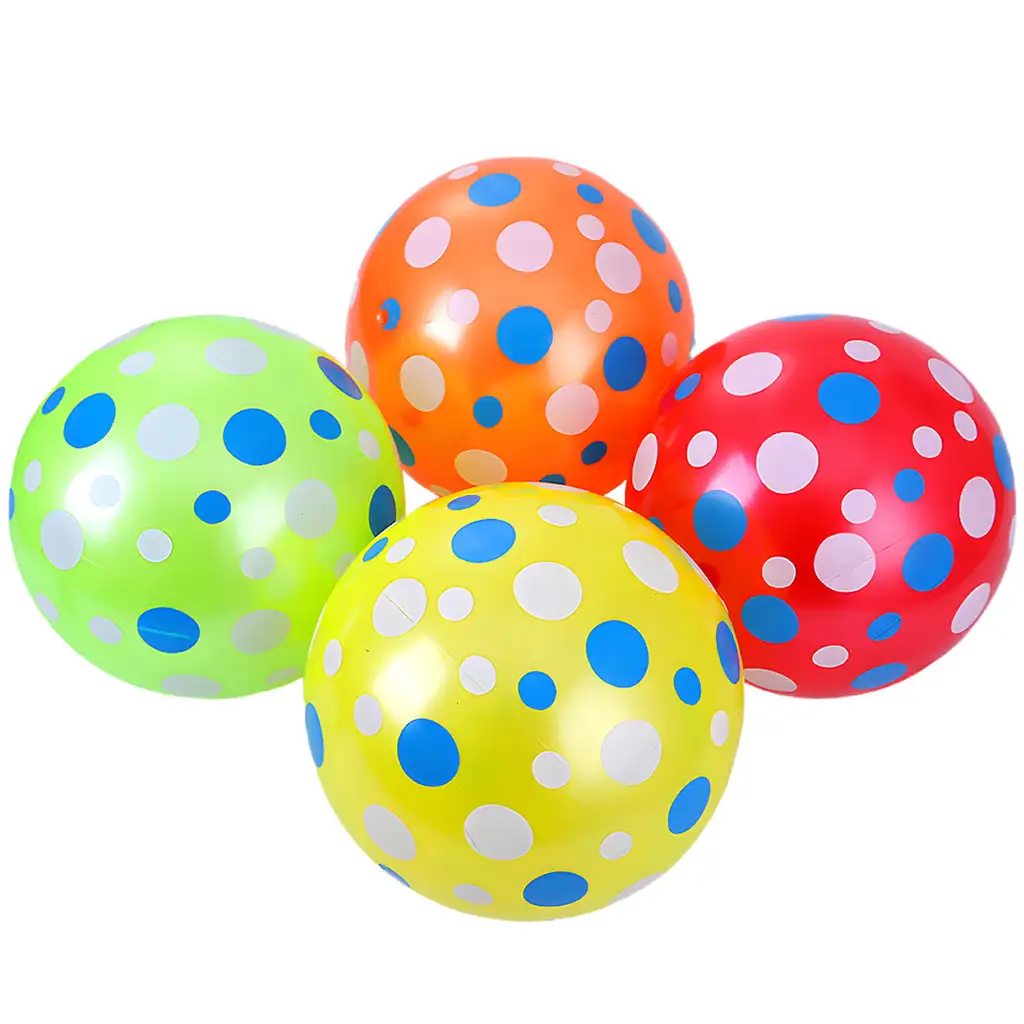 Pikovaná gumená lopta 23cm v rôznych farebných variantoch