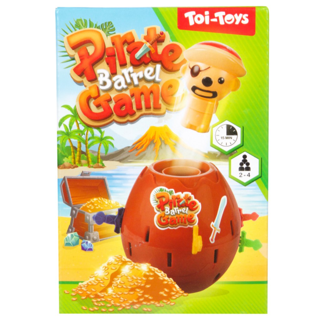 Pirát v bareli s pokladom spoločenská hra
