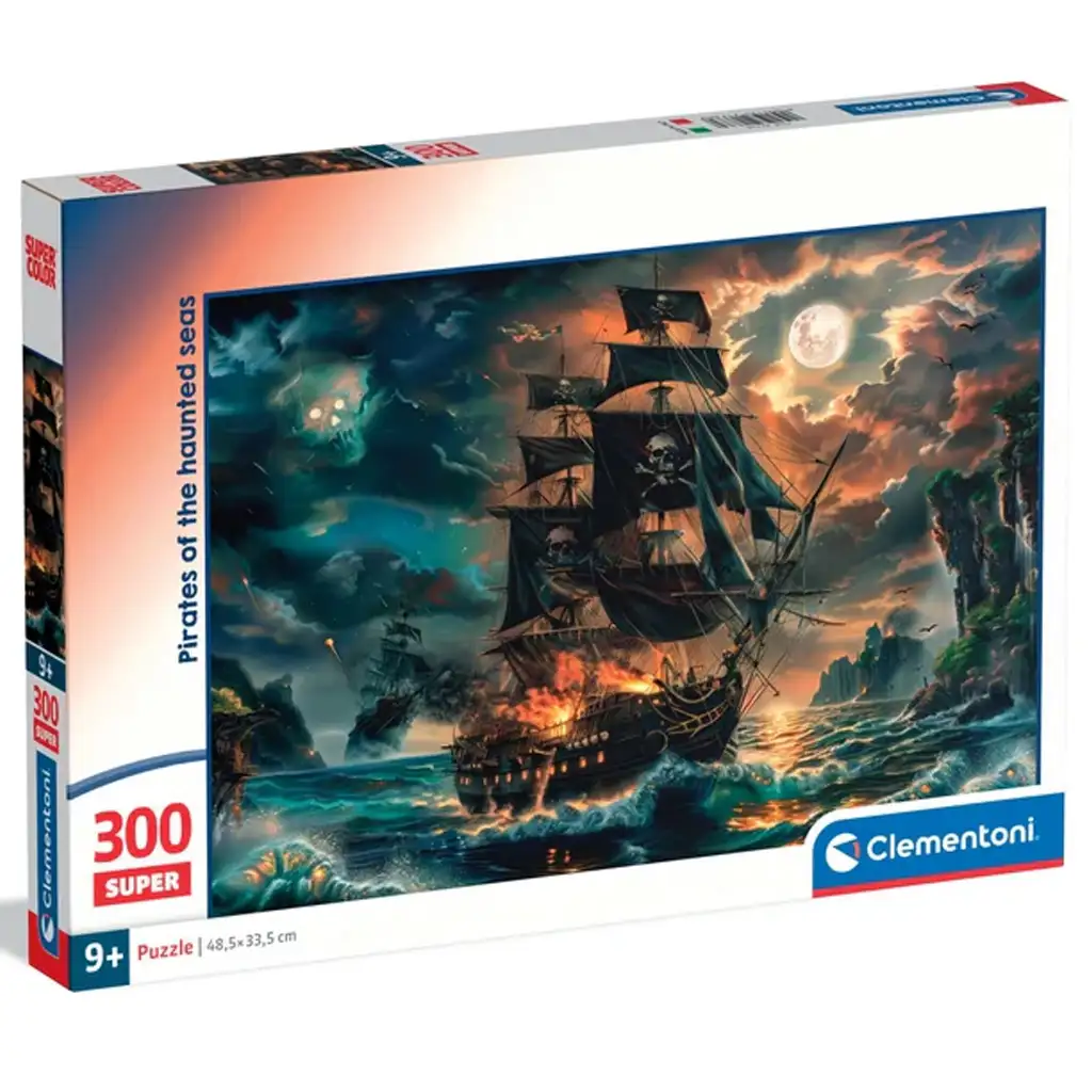 Piráti z morských duchov 300-dielne puzzle - Clementoni