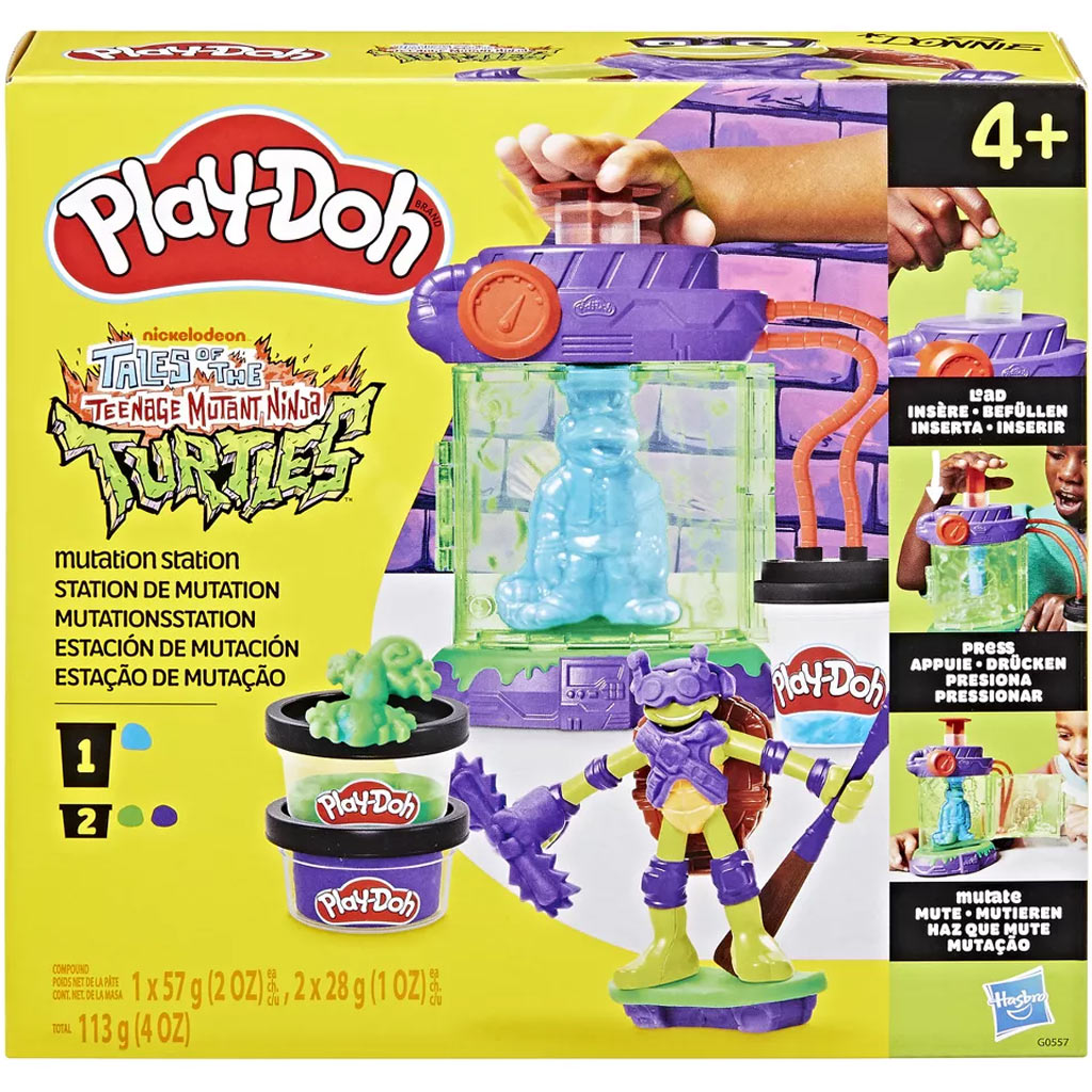 Play-Doh: Hracia súprava Mutation Station Želví ninjovia – Hasbro