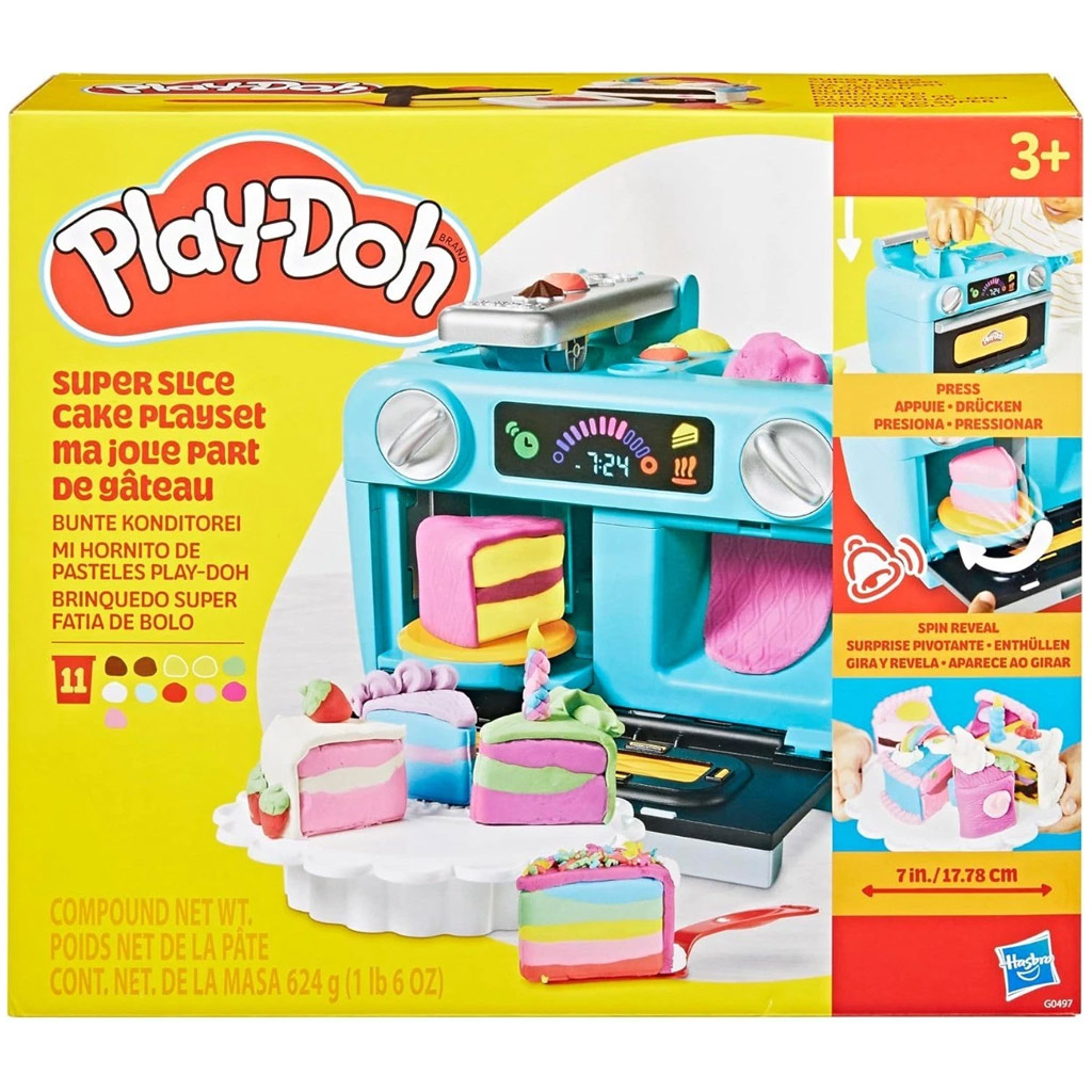 Play-Doh: Úžasná sada na výrobu tortového rezu 624 g - Hasbro