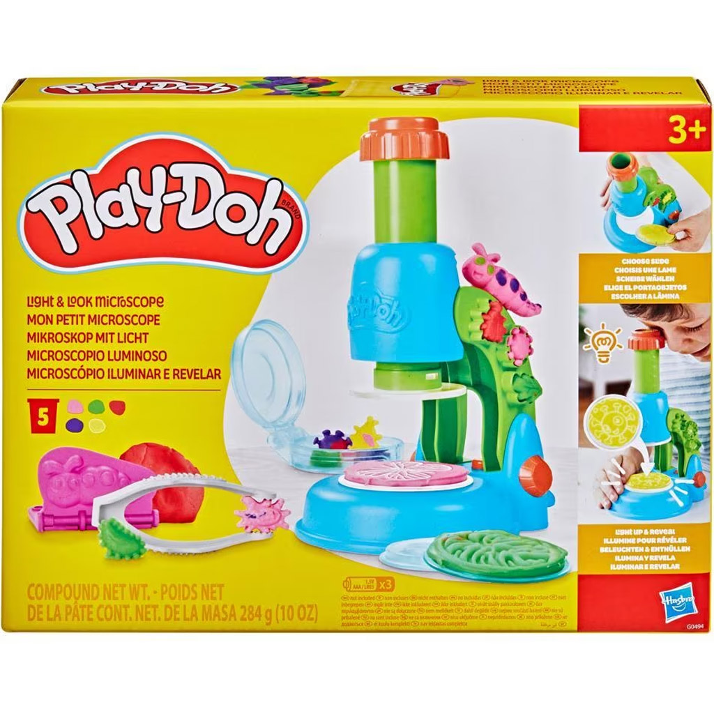 Play-Doh: Wonder Glow mikroskopická plastelínová sada so svetielkujúcimi prvkami – Hasbro