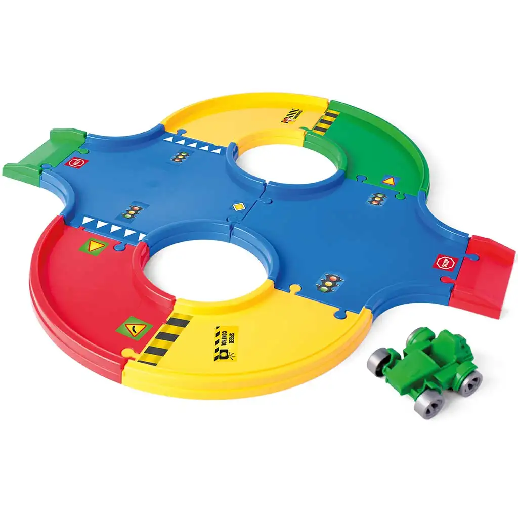 Play Tracks: Sada rýchlostných tratí s križovatkou - Wader kép 2