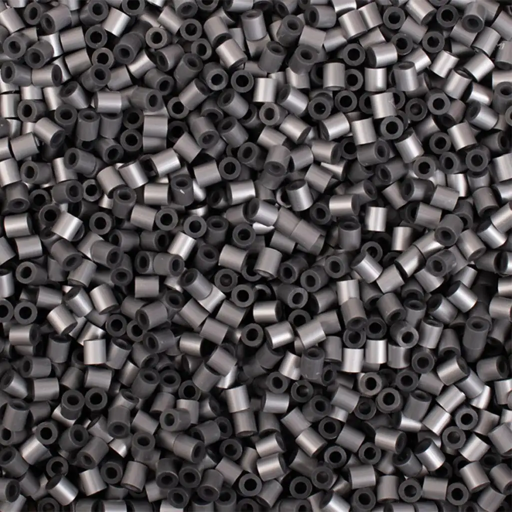 PlayBox: 5mm MIDI zažehlovacie korálky 6000 ks v striebornej farbe