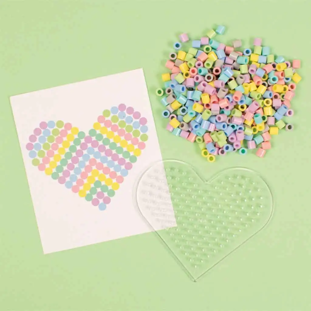 PlayBox: 5mm MIDI žehliace korálky - Pastelové farby 1000ks balenie kép 2