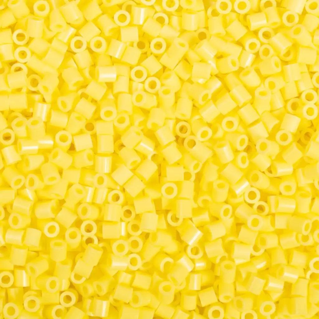 PlayBox: 5mm MIDI žehliace korálky, 6000 ks, pastelovo žltá farba
