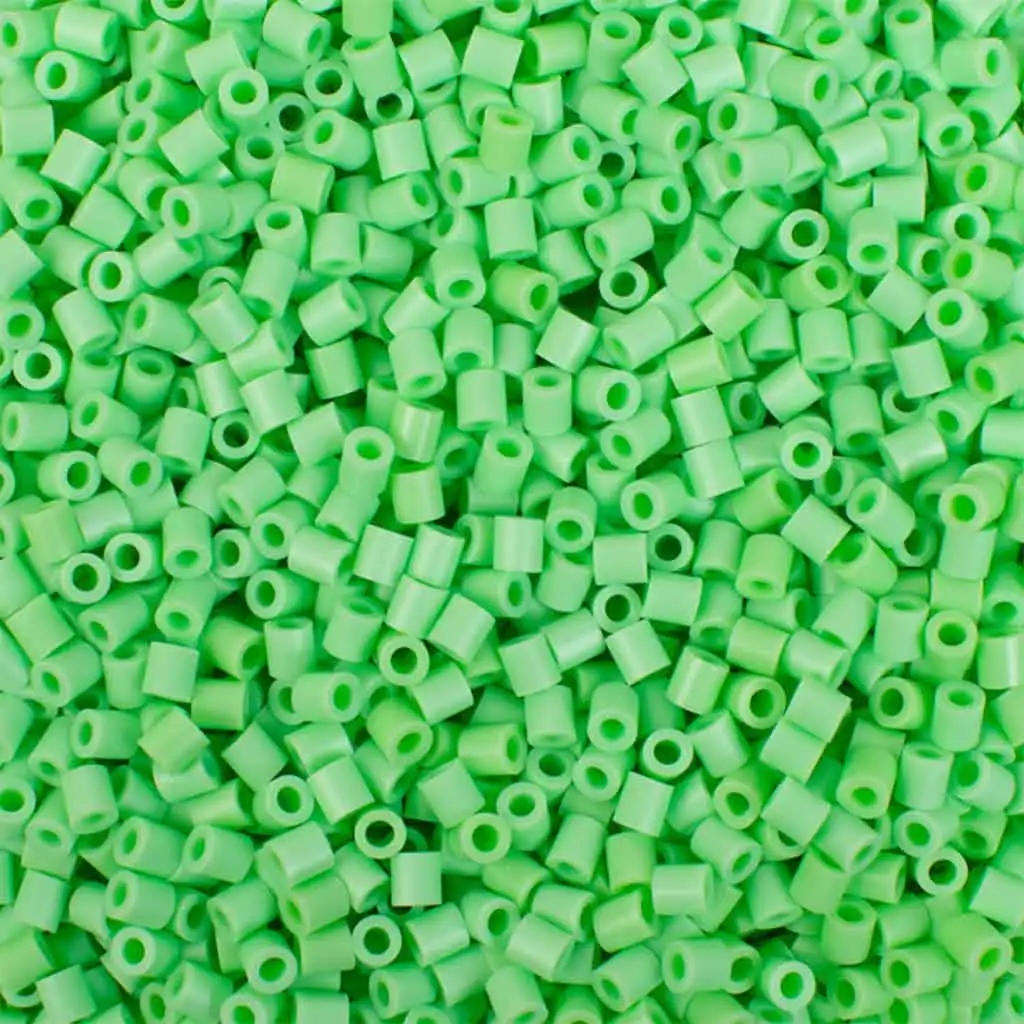 PlayBox: 5mm MIDI žehliace korálky svetlozelené farby v balení 6000 ks kép 2