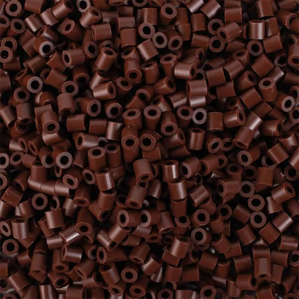 PlayBox: 5mm MIDI žehliace korálky v hnedej farbe, balenie 6000 ks. kép 2