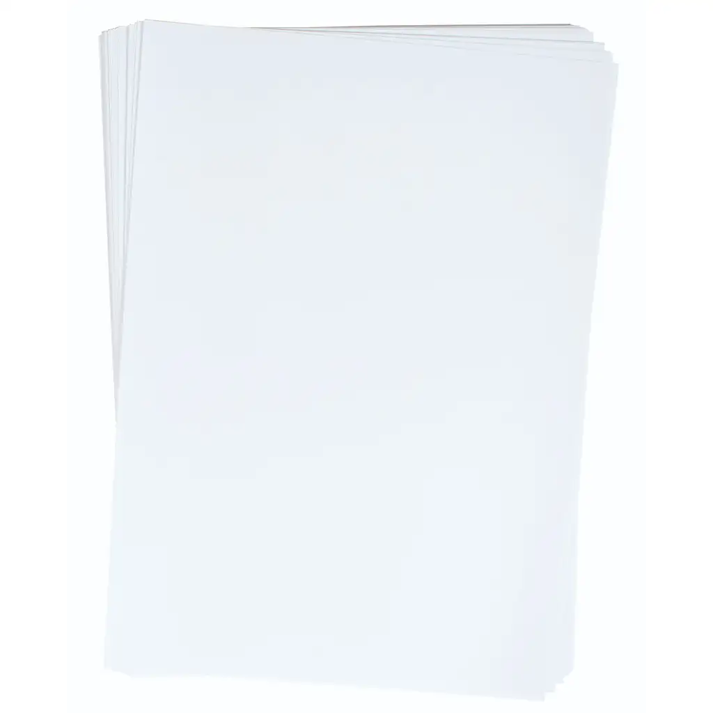 PlayBox: Biely kartónový papier A4, 25 ks, 180 g