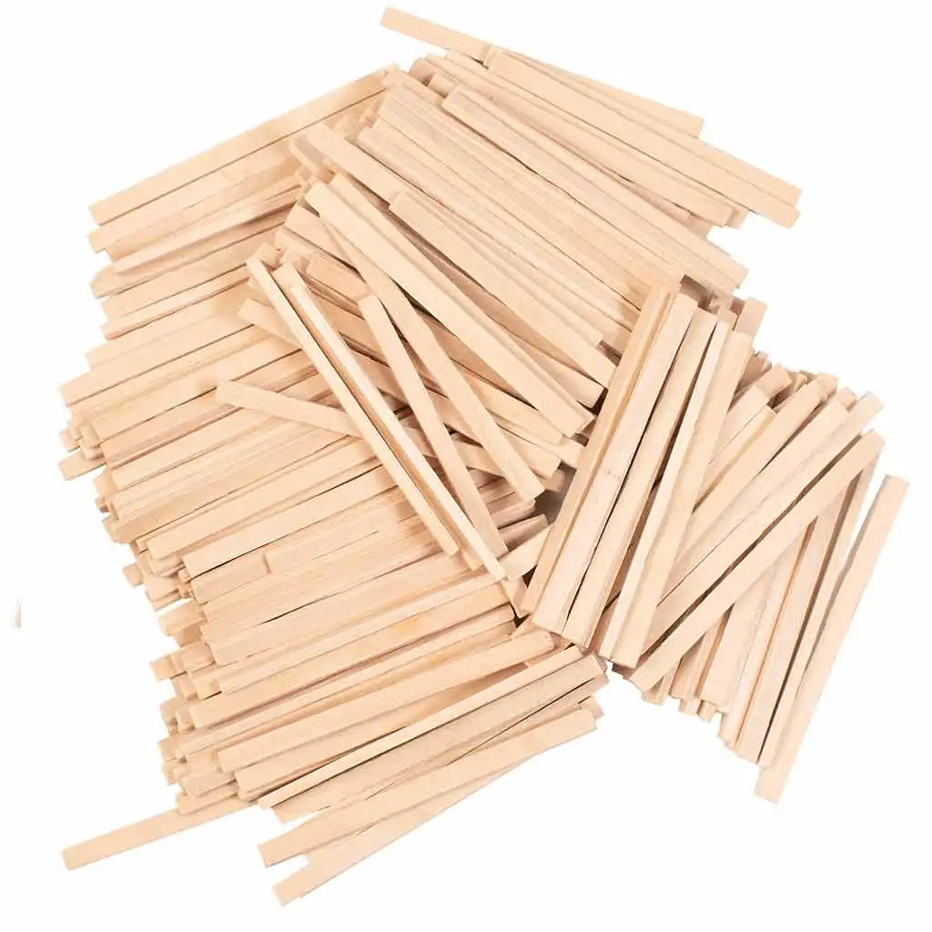 PlayBox: Dekoračné drevené tyčinky 86 x 6 x 3 mm, balenie 450 kusov