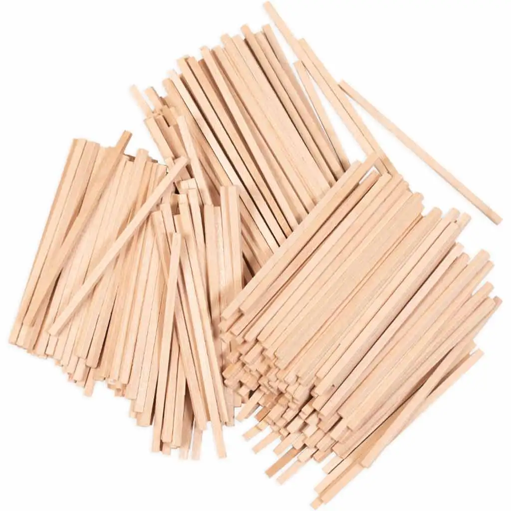 PlayBox: Dekoračné drevené tyčinky 86x3x3mm, balenie 650 kusov