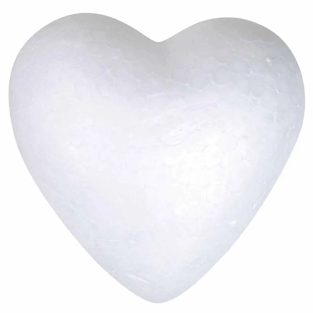 PlayBox: Dekoračné polystyrénové srdce 10 cm 1 ks
