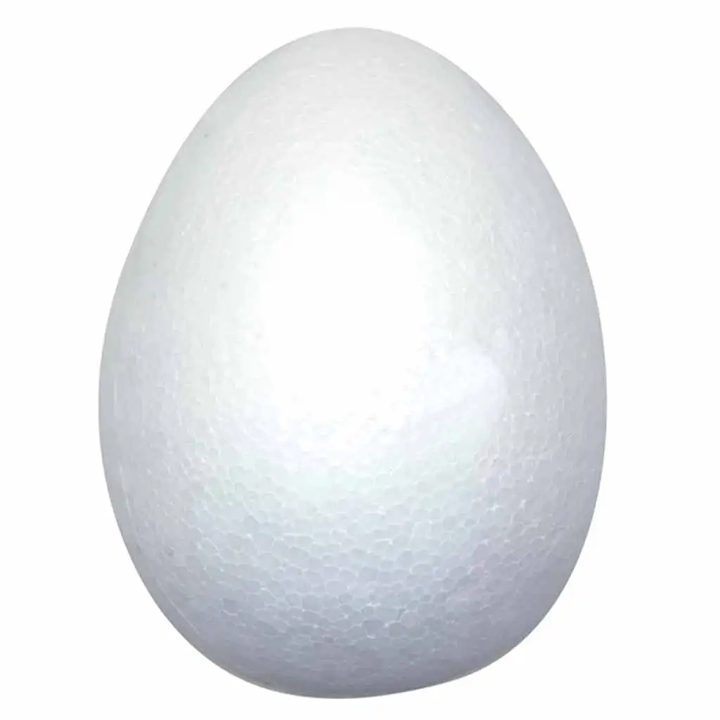 PlayBox: Dekoračné polystyrénové vajcia 60x40mm 25ks