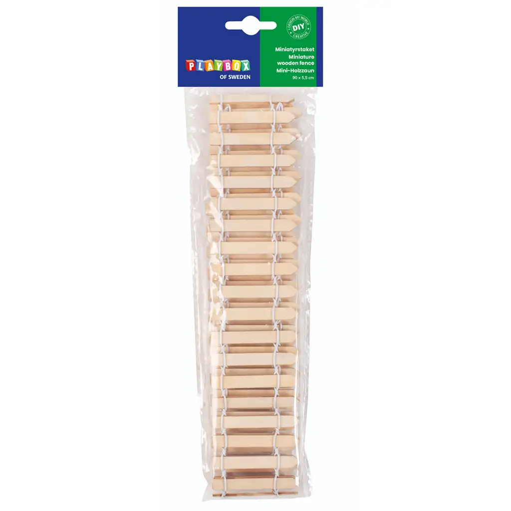 PlayBox: Drevený plot 90x5cm