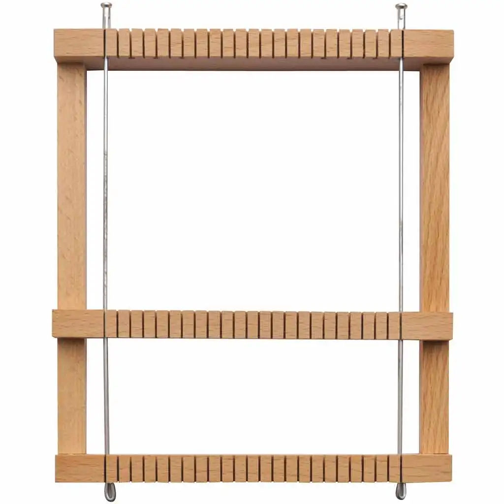 PlayBox: Drevený tkačský rám 22 x 19 x 3 cm