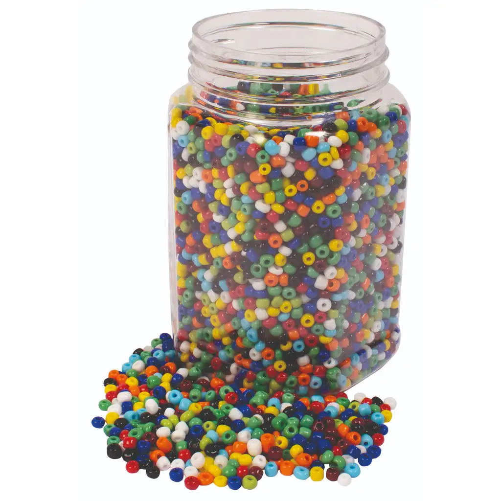 PlayBox: Farebný korálikový set 4mm 500g