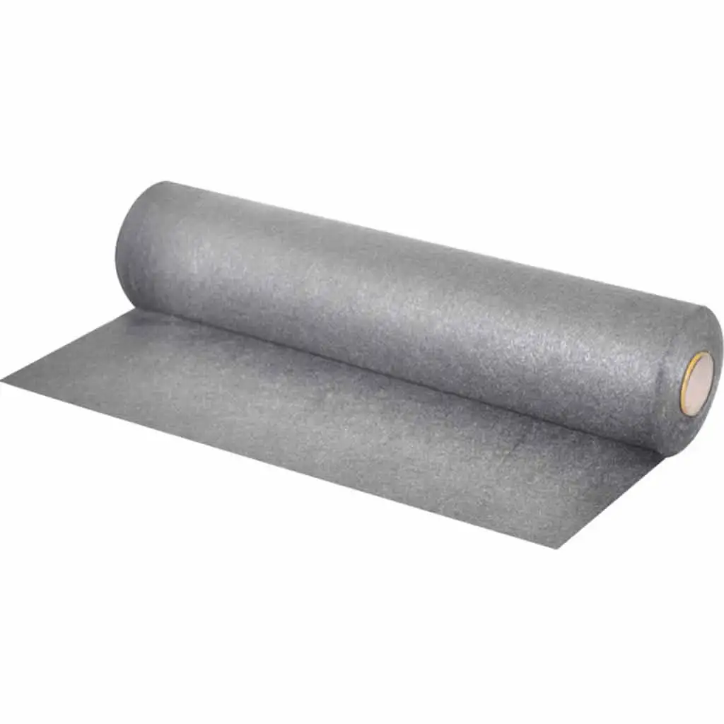 PlayBox: Filcový kotúč strieborno sivý 45 x 500 cm