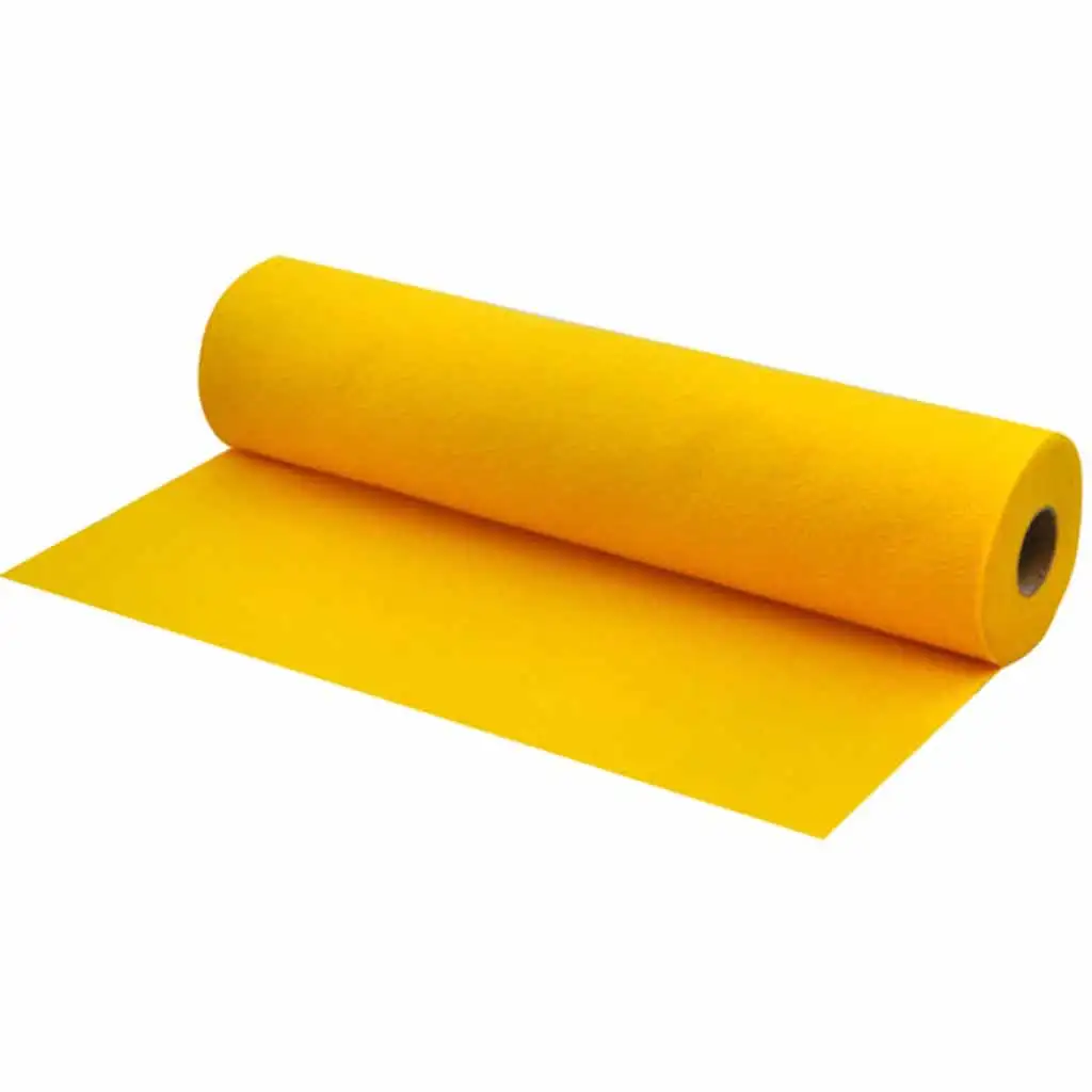 PlayBox: Filcový kotúč v slnečne žltej farbe 45 x 500 cm