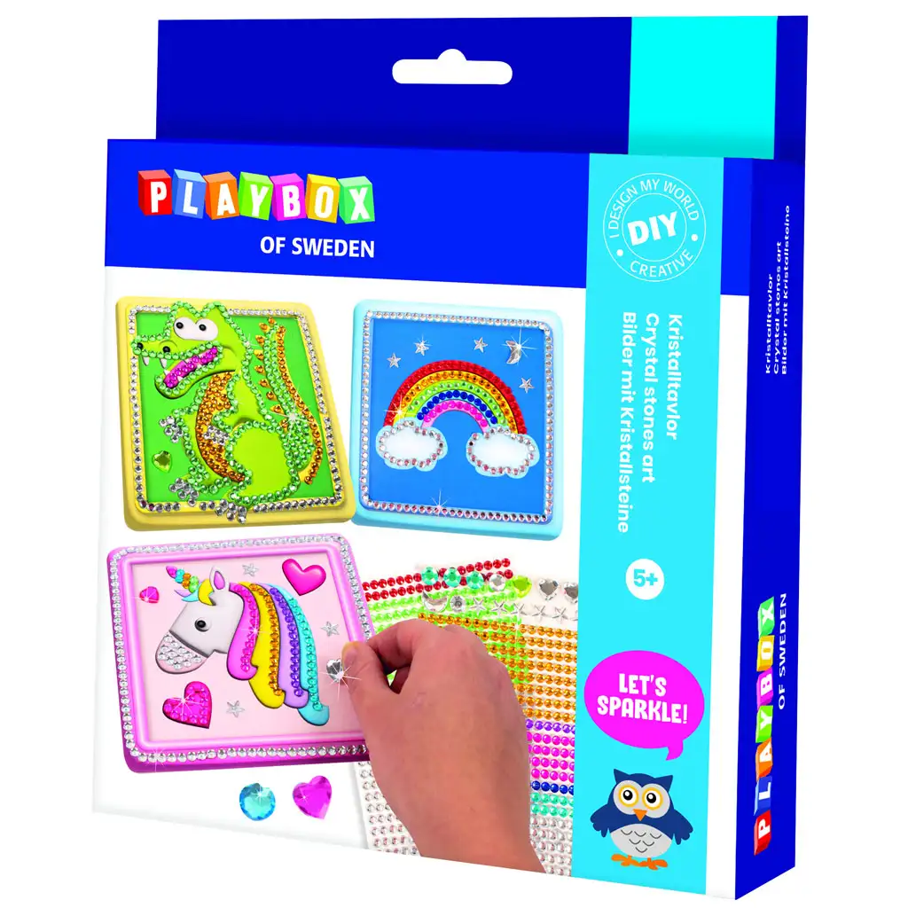 PlayBox: Kreatívna sada na výrobu obrázkov so zirkónmi kép 1