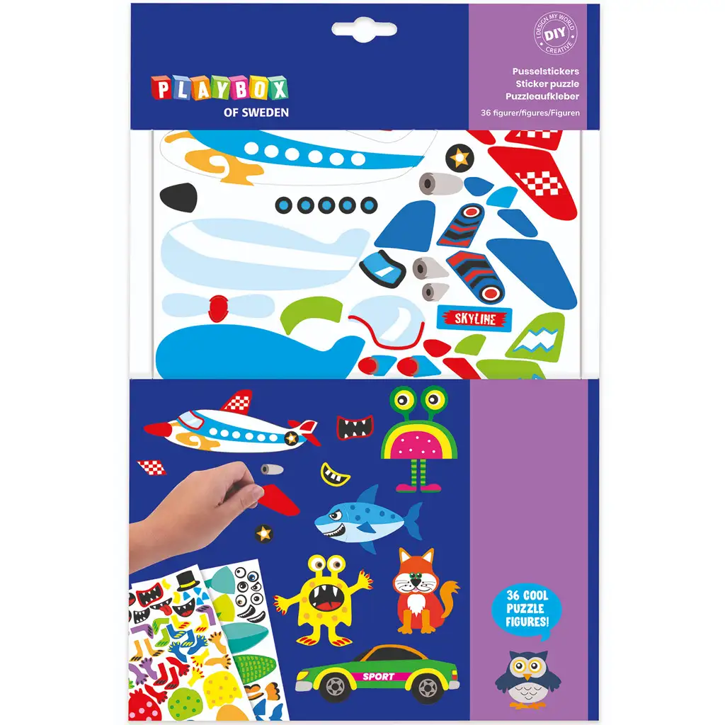 PlayBox: Kreatívna sada nálepiek