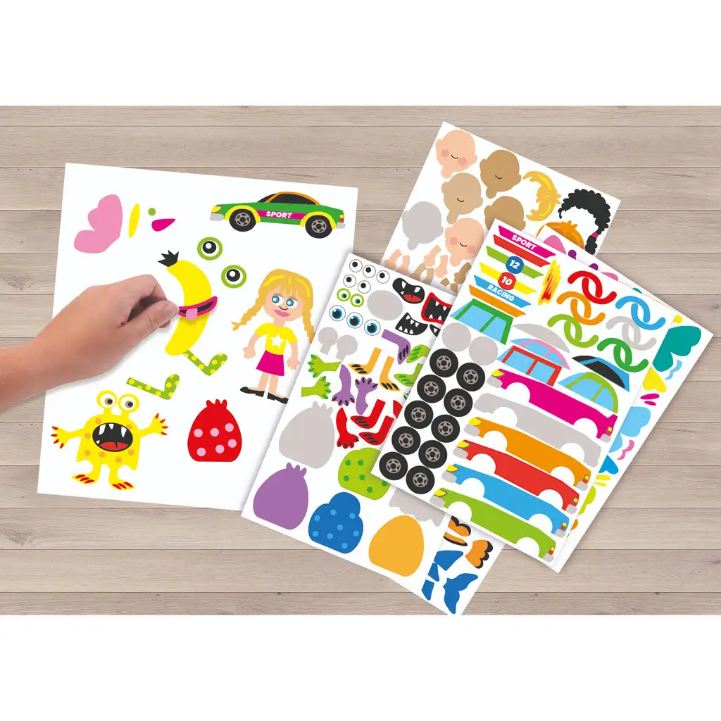 PlayBox: Kreatívna sada nálepiek kép 2