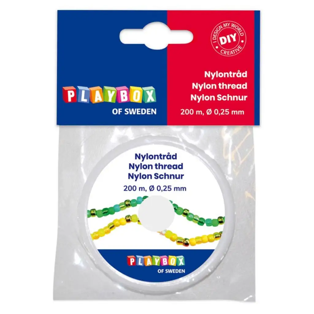 PlayBox: Nylon niť 200m 0,25mm