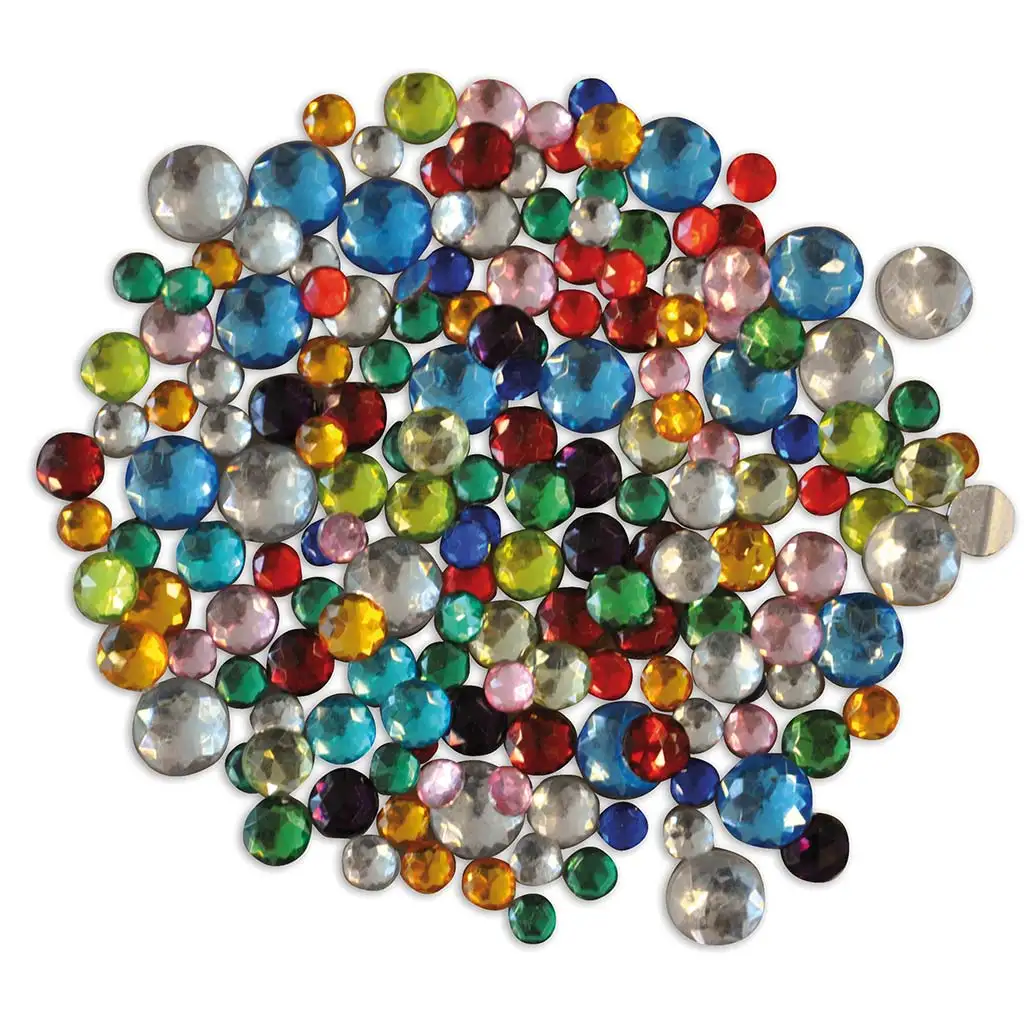 PlayBox: Plastové dekoračné kryštály, balenie 1000 kusov