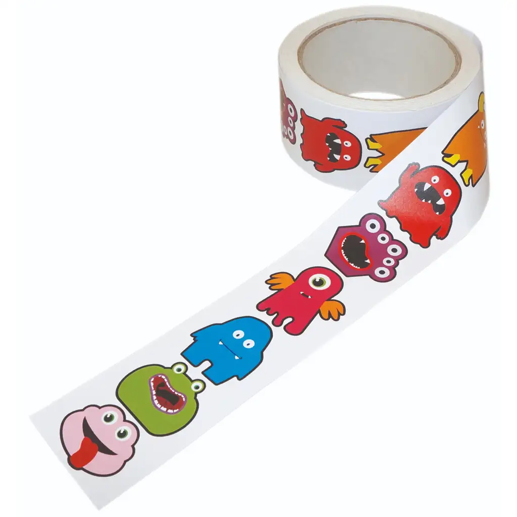 PlayBox: Rolka nálepiek s príšerkami, 450 ks